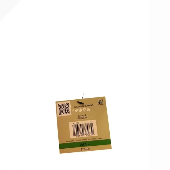 JOHN MARK Striped V Neck Tiered Midi Dress Blue Yellow Embellished Size L - Picture 8 of 13